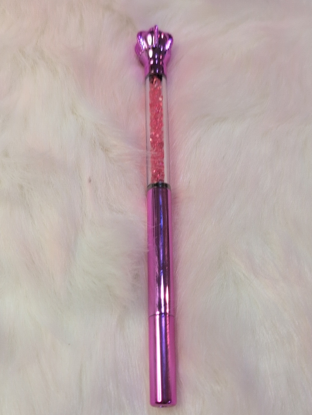 Pink Crown Crystal Ballpoint Pen